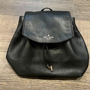 Kate Spade Black Backpack